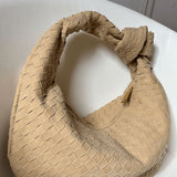 Sac tissé moyen lilas avec détail en nœud