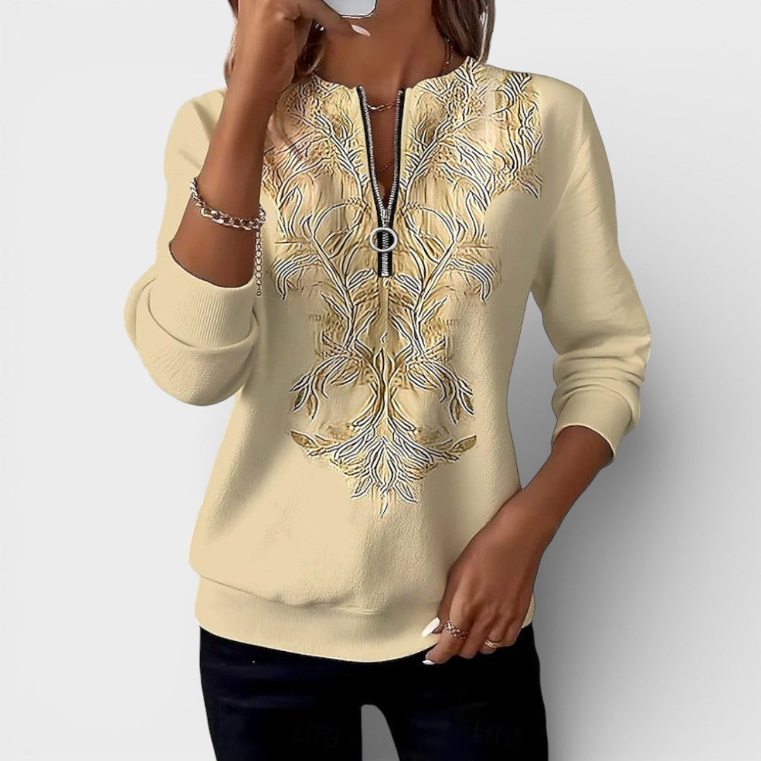 Johanna™ | Pull zippé