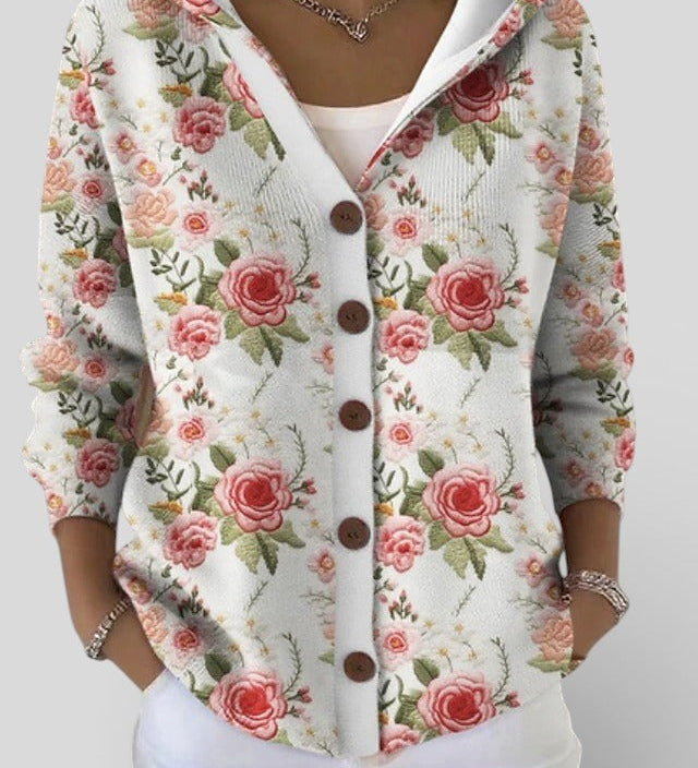 Carmen™ | Long Cardigan Artistique et Chaud