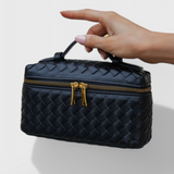 Sac Mini Milla Tissé avec Accessoires Dorés