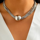 Carla™ | Collier Sphère avec Finition Luxe