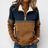 Rita™ | Sweat à col zippé mi-haut doux