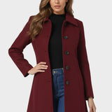 Raquel™ | Trench d'hiver avec boutons simples
