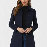 Raquel™ | Trench d'hiver avec boutons simples