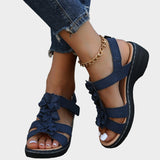 Sandales Brodées – Orthopédiques
