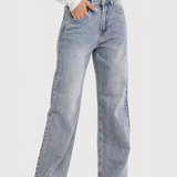Jeans Roxy Vintage Distressés Taille Haute