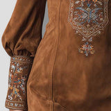 Eugenia™ | Robe Mini Élégante avec Broderie