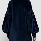 Luciana™ | Robe Mini en Velours de Luxe