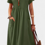 Robe Mi-Longue Lottie avec Poches