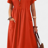 Robe Mi-Longue Lottie avec Poches