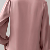 Blouse Élégante à Manches Longues en V Quinn
