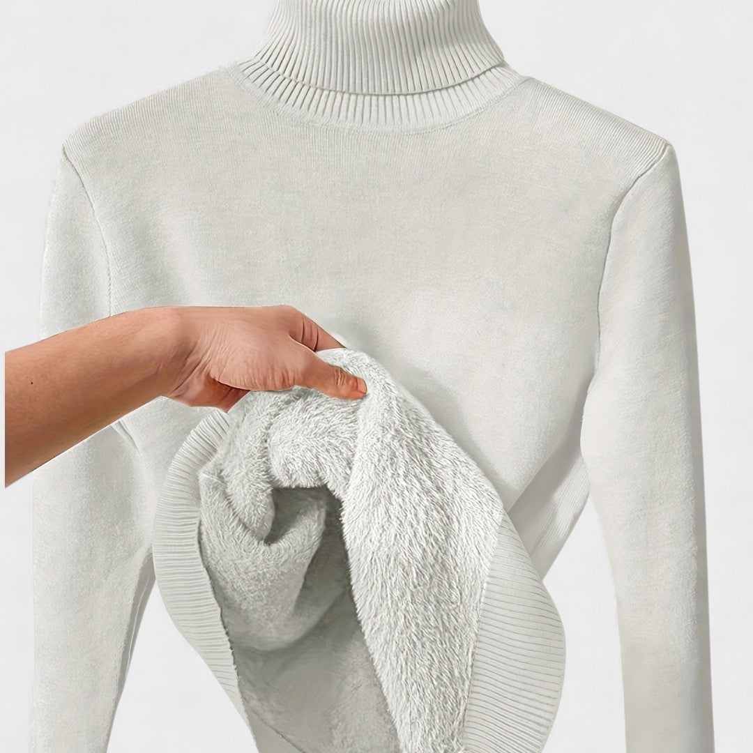 Ana™ | Pull Doux à Col Montant