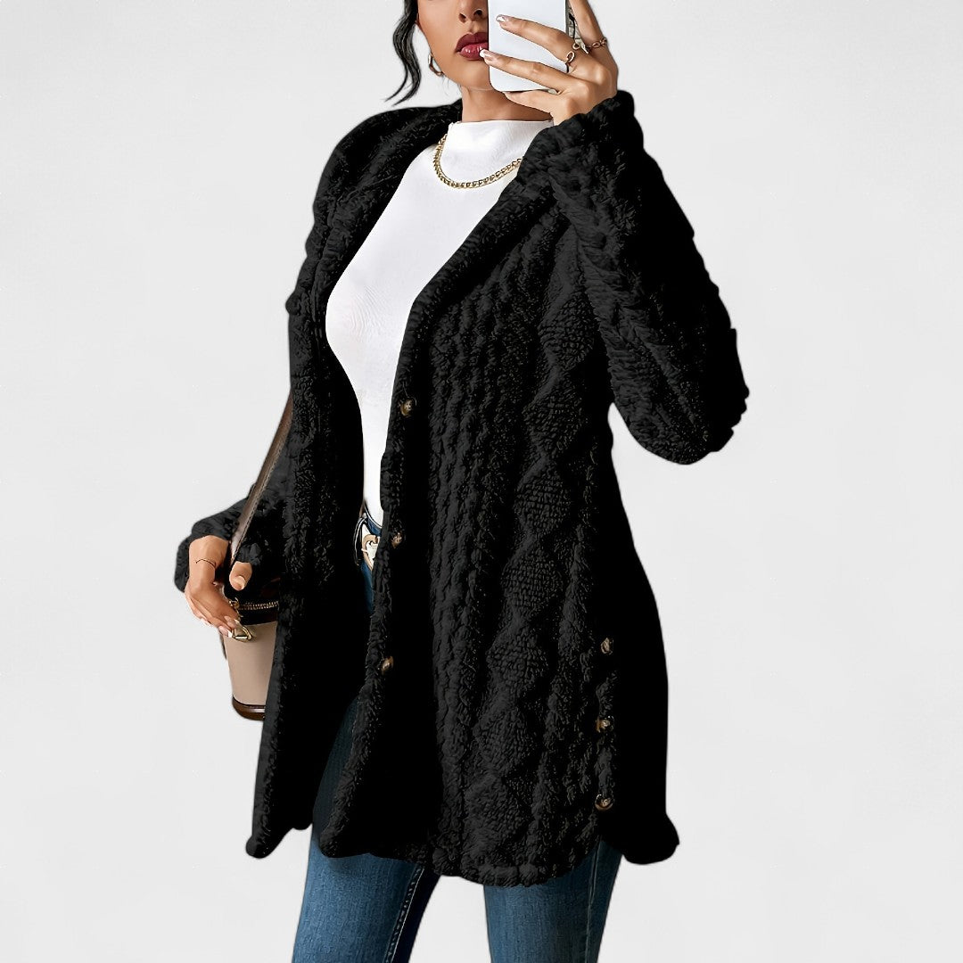 Amalia™ | Cardigan à capuche confortable