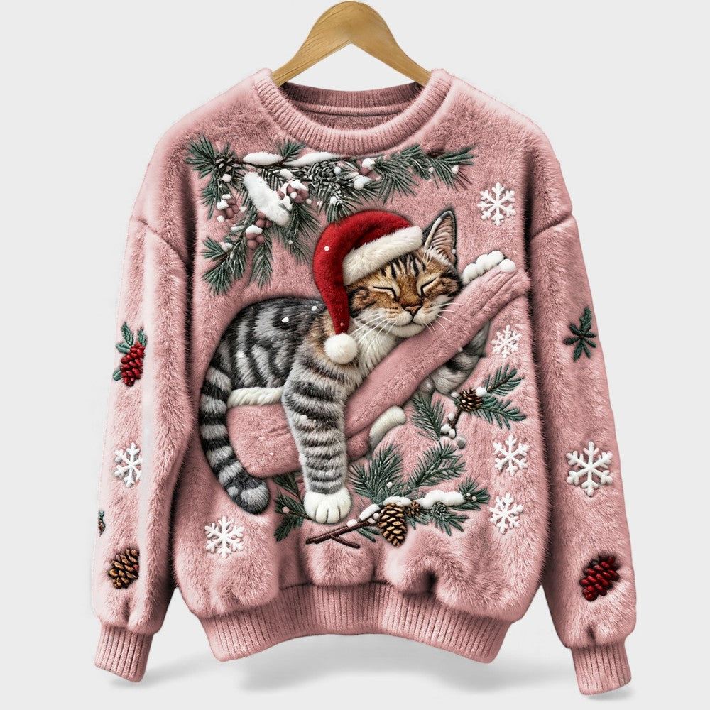 Carolina™ | Pull de Noël pour chat