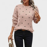 Carolina™ | Pull en tricot à pois