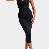 Robe Sans Bretelles et Sans Dos Iveta