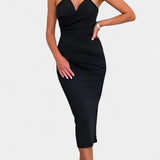 Robe Sans Bretelles et Sans Dos Iveta