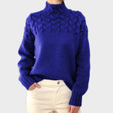Nora™ | Pull en Tricot Chaud avec Col Haut
