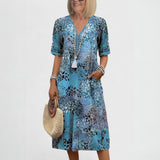Teresa™ | Robe Boho Florale Élégante