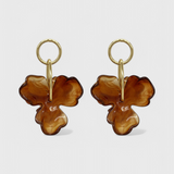 Boucles d'oreilles en forme de fleur