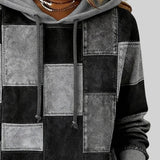 Lucía™ | Sweat à capuche à carreaux