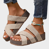 Sandales Orthopédiques à Plateforme avec Style
