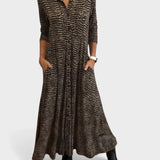 Julia™ | Robe Chemise Maxi Fluide