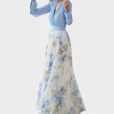 Helena™ | Robe maxi avec un magnifique imprimé floral