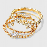 Ensemble de Bracelets Cloutés