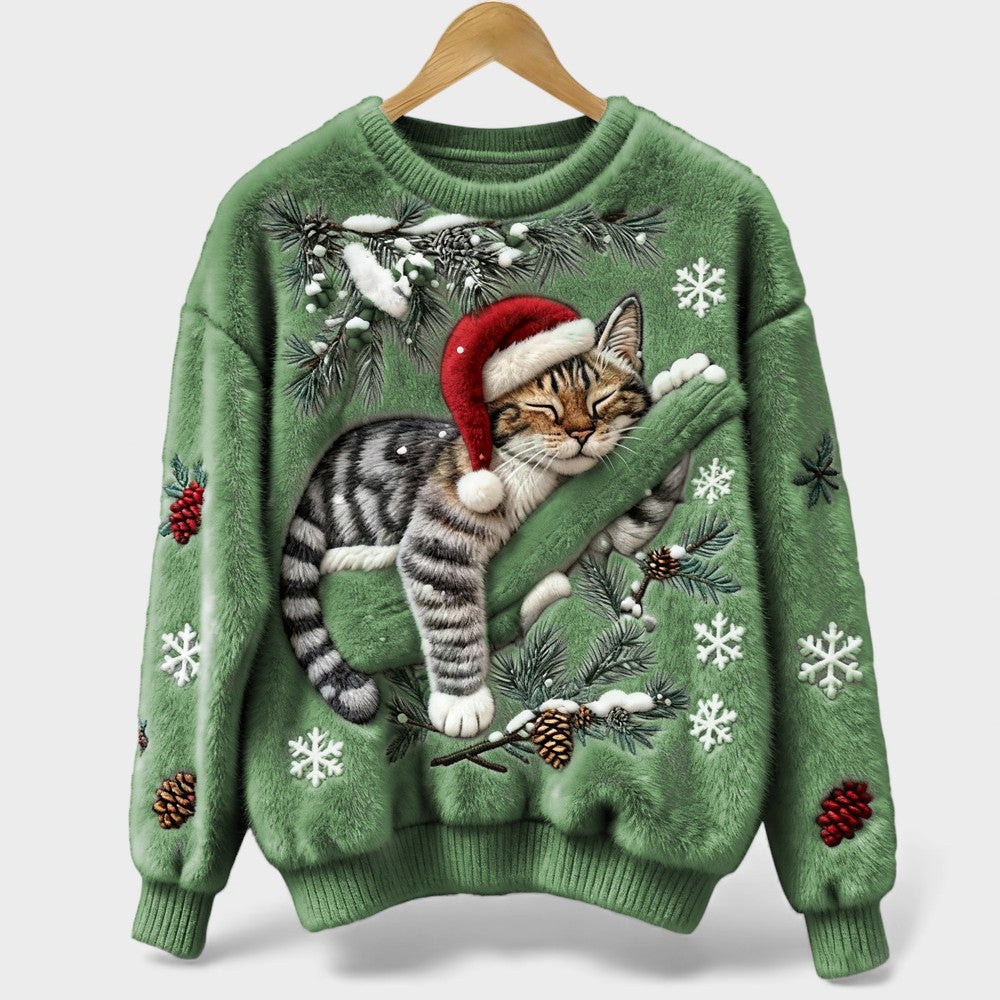 Carolina™ | Pull de Noël pour chat