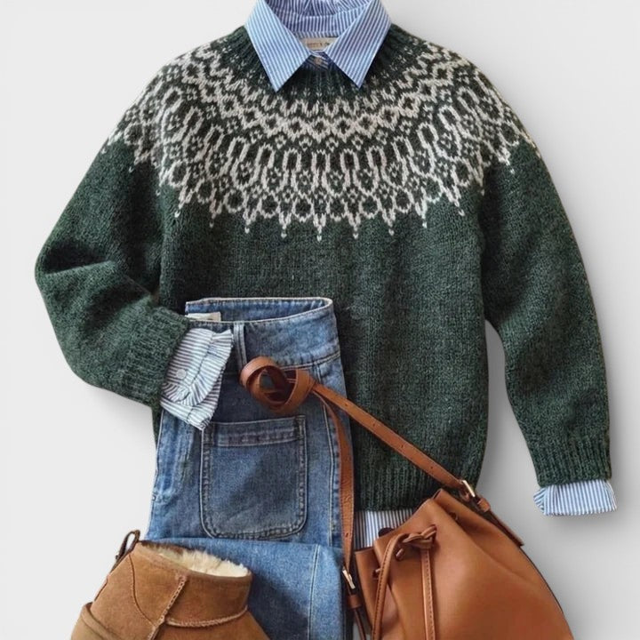 Eugenia™ | Pull en Tricot Vintage