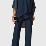 Ensemble Kitty Deux-Pièces avec Design Off-Shoulder