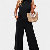 Ensemble Top et Shorts Lavinia Boho en Lin et Coton
