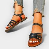 Sandales faites à la main avec des sangles ajustables