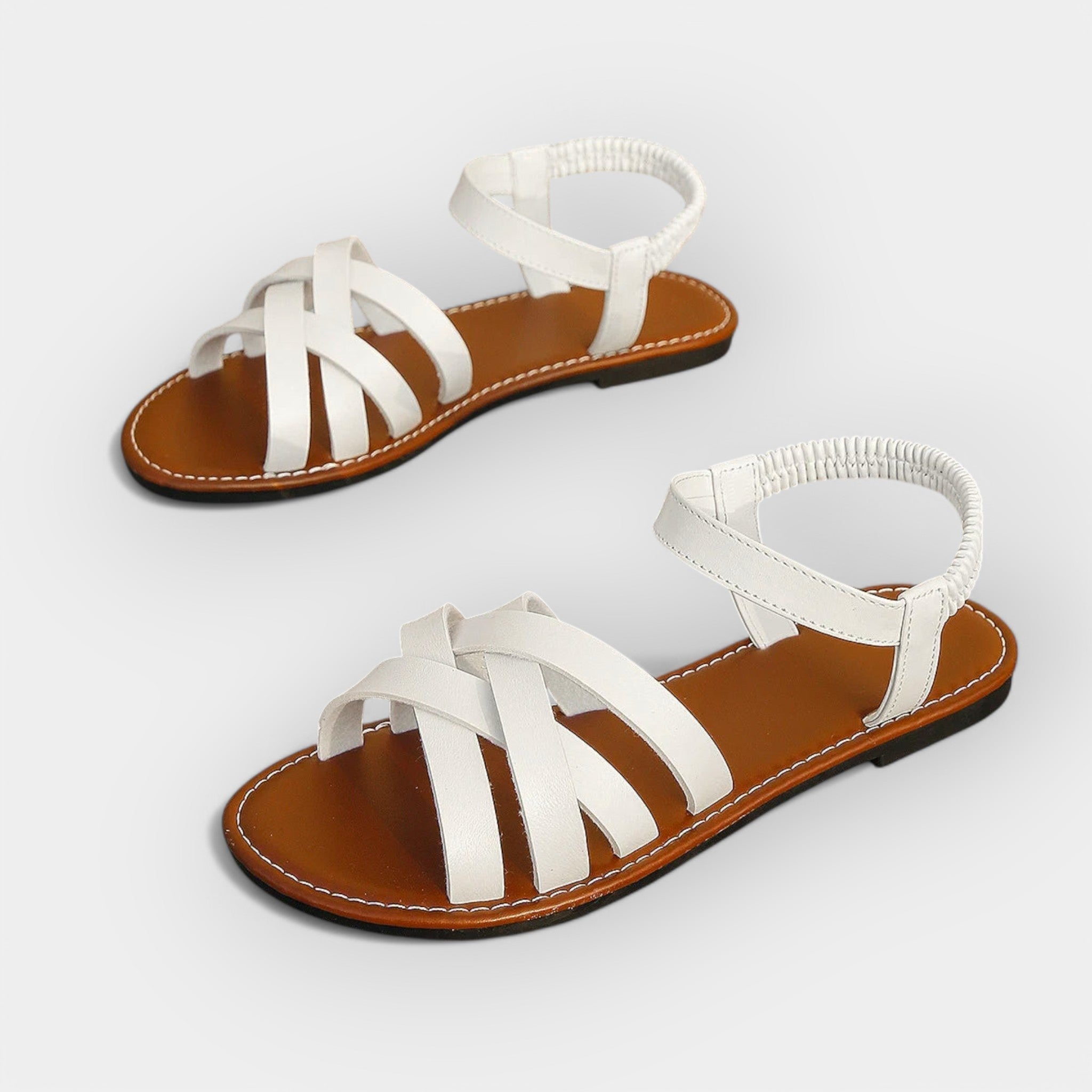 Sandales faites à la main avec des sangles ajustables