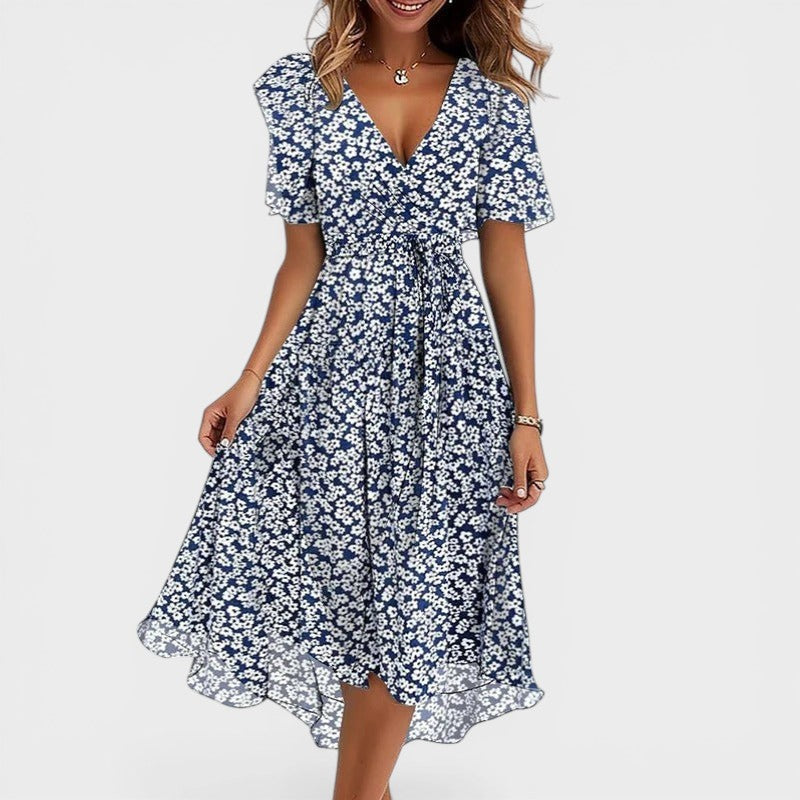 Nadia™ | Robe Élégante et Colorée
