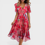 Nadia™ | Robe Élégante et Colorée