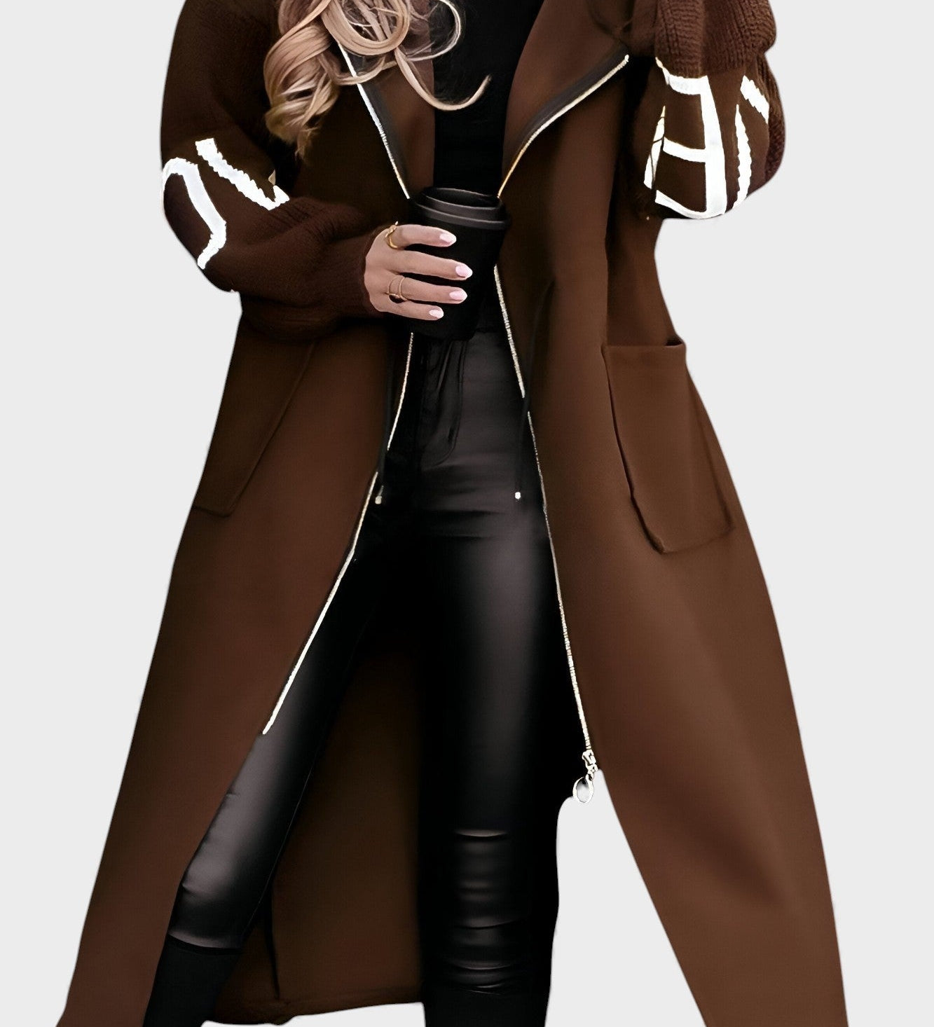 Patricia™ | Élégant Manteau Cardigan à Capuche