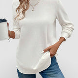 Ana™ | T-Shirt Basique à Manches Longues Essentiel