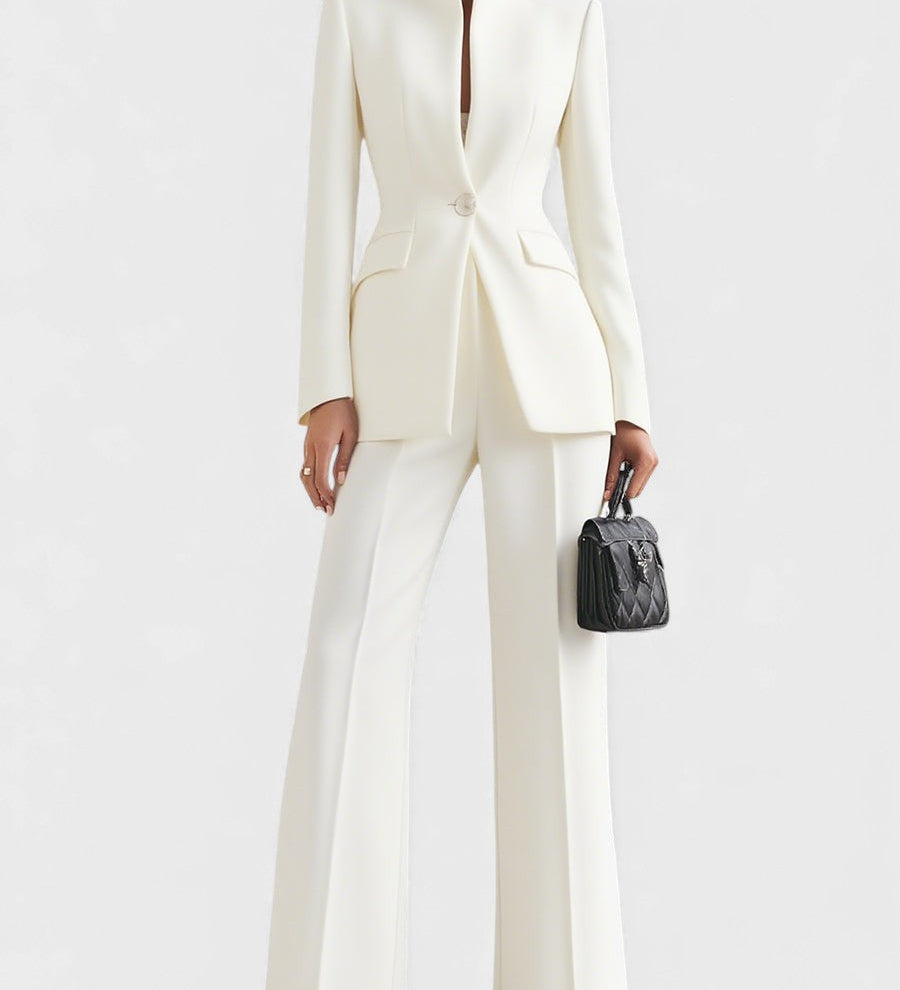 Miriam™ | Ensemble Blazer et Pantalon Élégant