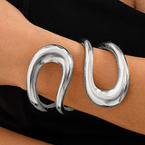 Bracelet Asymétrique Découpé