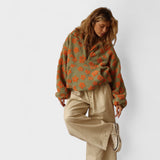 Dalia™ | Sweat-shirt en polaire chaud et moderne