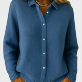 Lucía™ | Cardigan en Tricot à Boutons Classique
