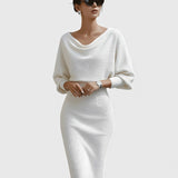Celia™ | Robe Midi Luxueuse