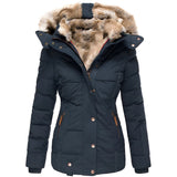 Priscila™ | Veste doudoune ajustée à capuche