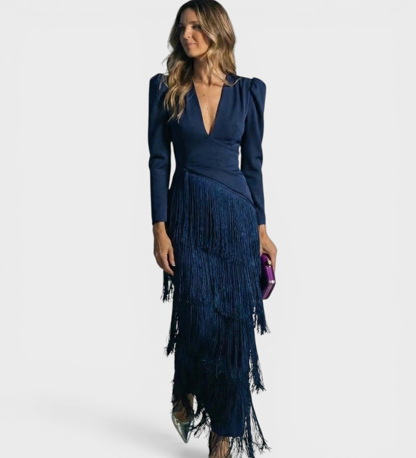 Beatriz™ | Robe de Soirée Élégante à Franges