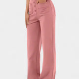 Pantalons droits taille haute Nova avec stretch
