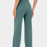 Pantalons droits taille haute Nova avec stretch