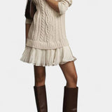 Robe Mini Tricotée Daina Tordue