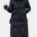 Manteau d'hiver Maisha avec capuche